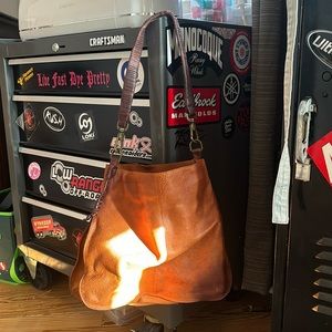 Free People Leather Hobo Bag